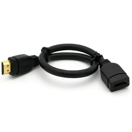 Cmple CMPLE 445-N HDMI Cable M-F Extension- Gold Plated Connectors- 1.5ft 445-N
